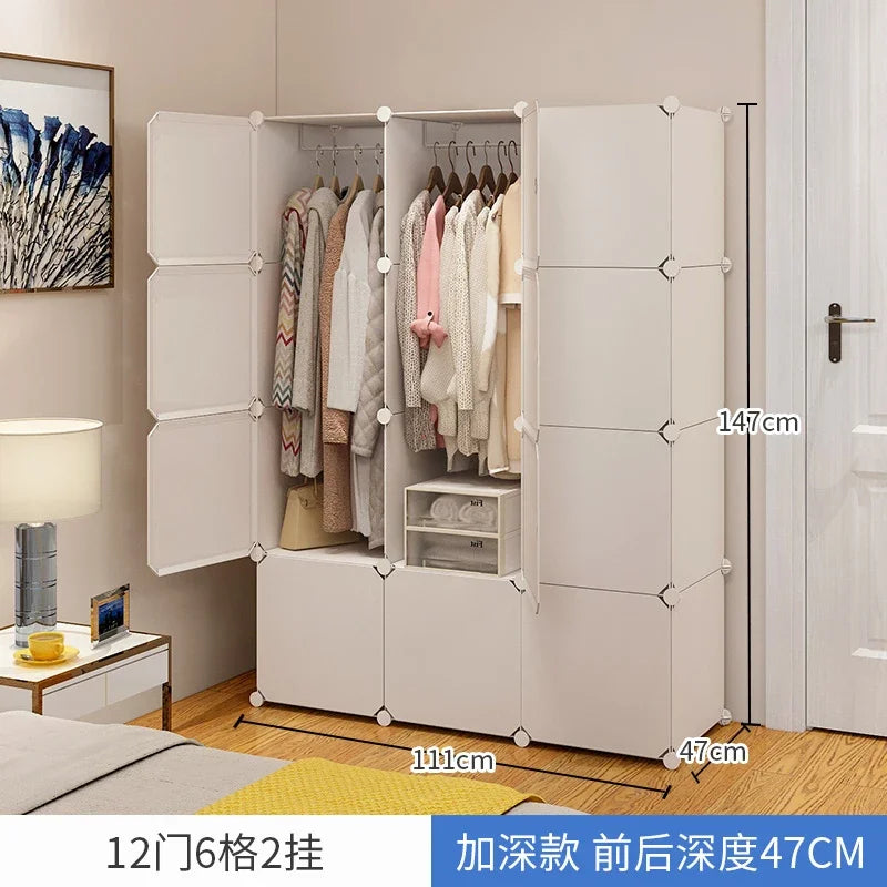 Open Filing Wardrobe Storage Clothes