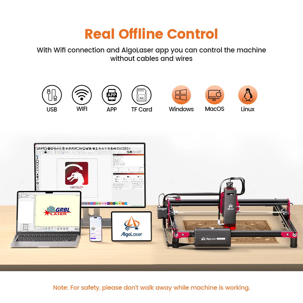 DIY KIT Mini 10W Laser Engraver Cutter For Beginner Table Woodworking