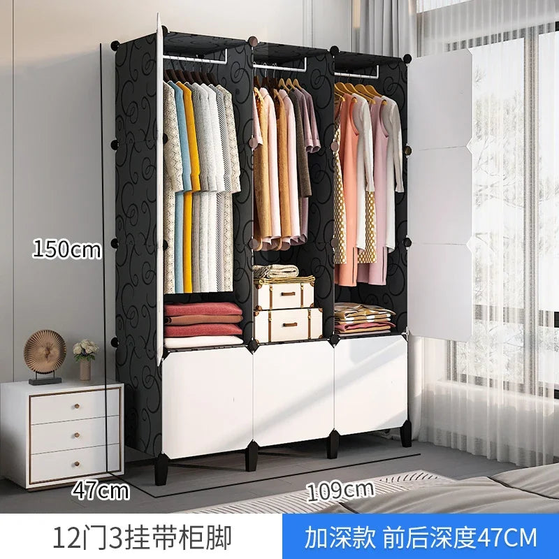 Open Filing Wardrobe Storage Clothes