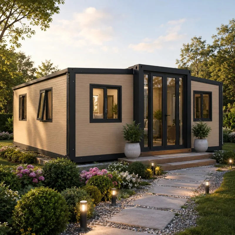 Container Shelter Foldable Prefabricated House for Camp Office Staff Accommodation and Guest Room Customized