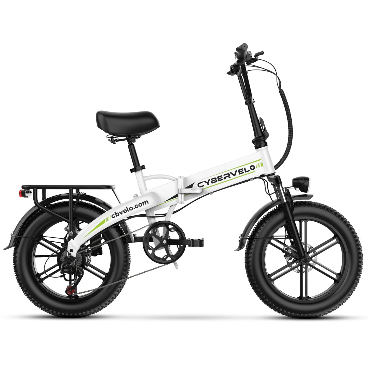 Removable Battery EBike,  Folding Electric Bike,80 Miles Max Range Adults,