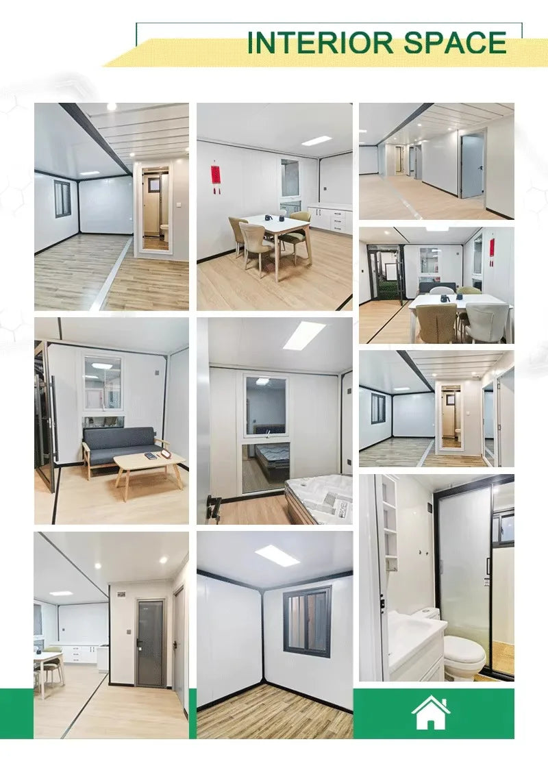 Customized Prefabricated Container House Modern Building Backyard Prefabricated Outdoor Garden Gym Room Studio Office Shed House
