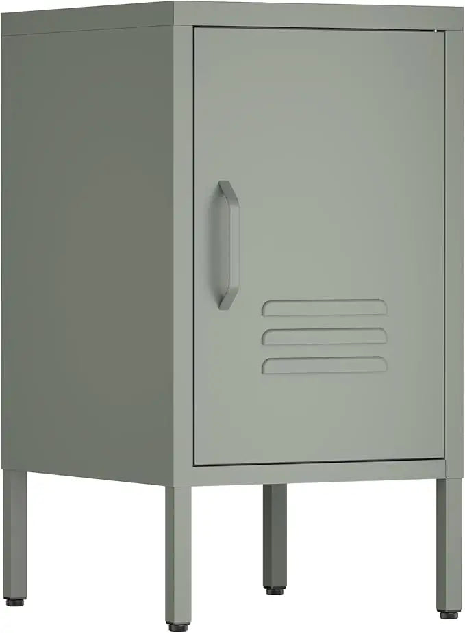 Metal Storage Cabinet,2 Door Locker Cabinet with Adjustable Shelves,