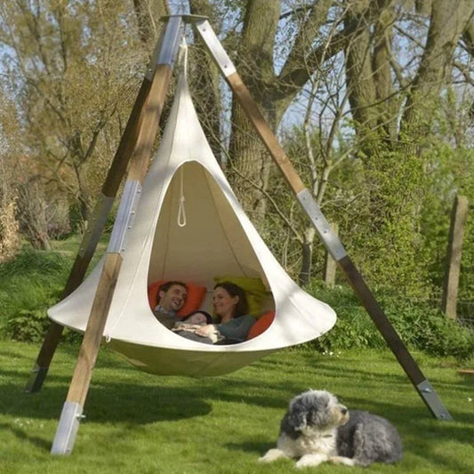 Outdoor Indoor Courtyard Hammocks Swings Butterfly-shaped Hanging Chairs