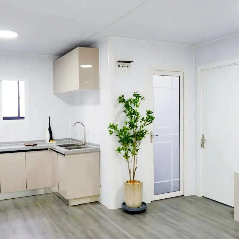 Prefabricated House Portable Luxury 20FT 40FT Expandable Container House Modular Foldable Container Home Prefab Cabin