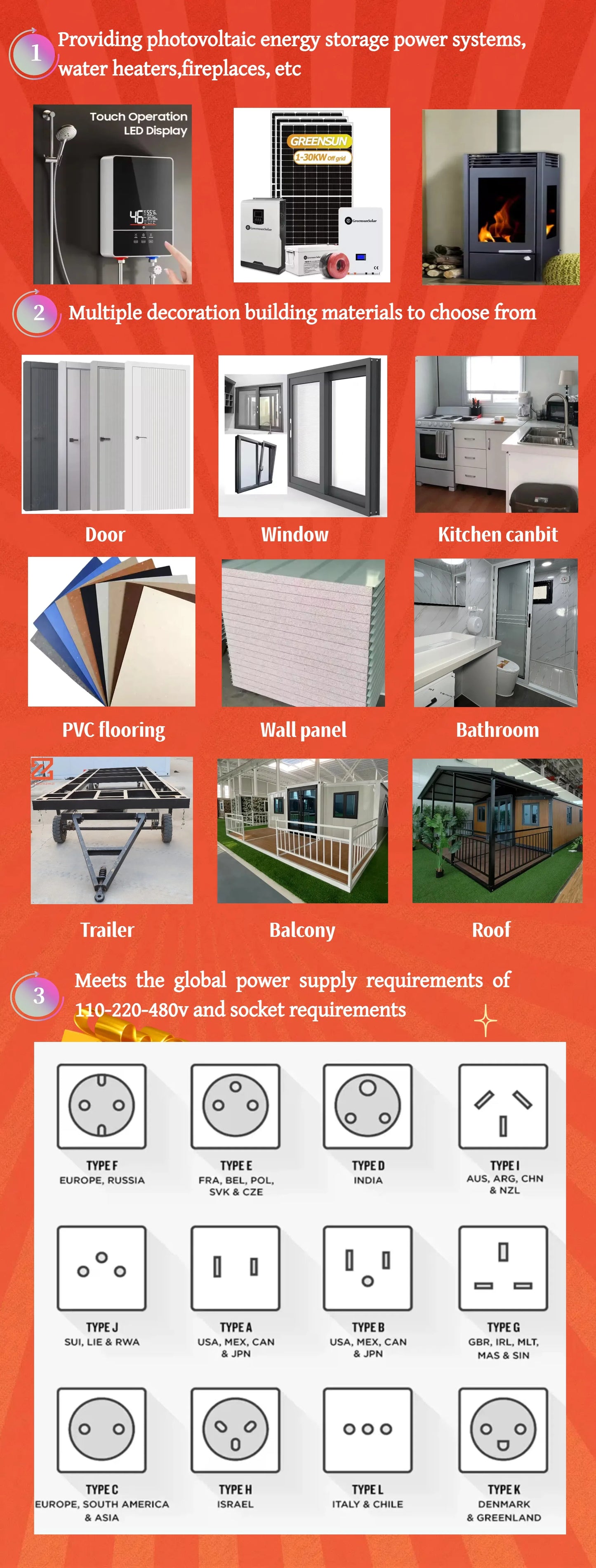 Customized 20ft 40ft Folding Prefab 2 Story Container House Luxury Expandable Container Houses Prefabricated Container Home