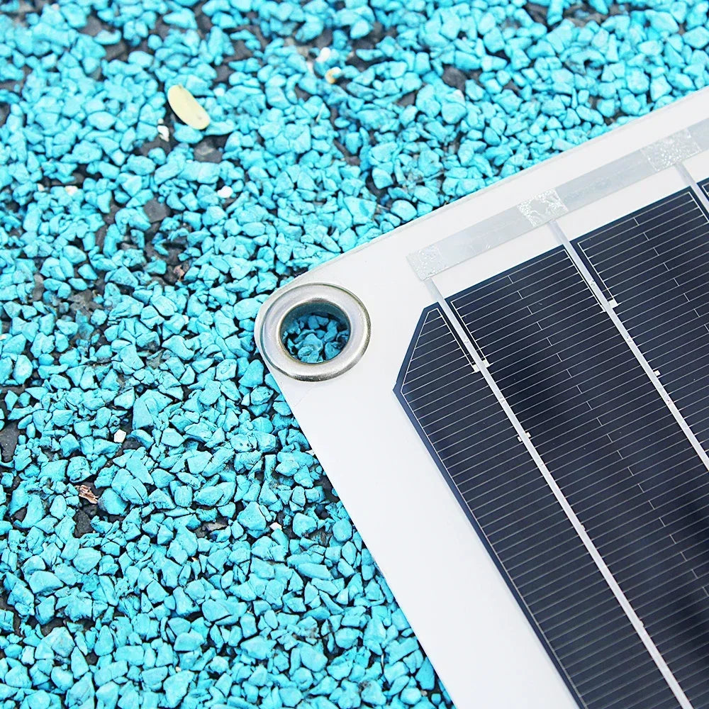 12V Flexible Solar Panel  Bendable Waterproof Monocrystalline