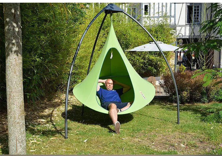 Outdoor Indoor Courtyard Hammocks Swings Butterfly-shaped Hanging Chairs