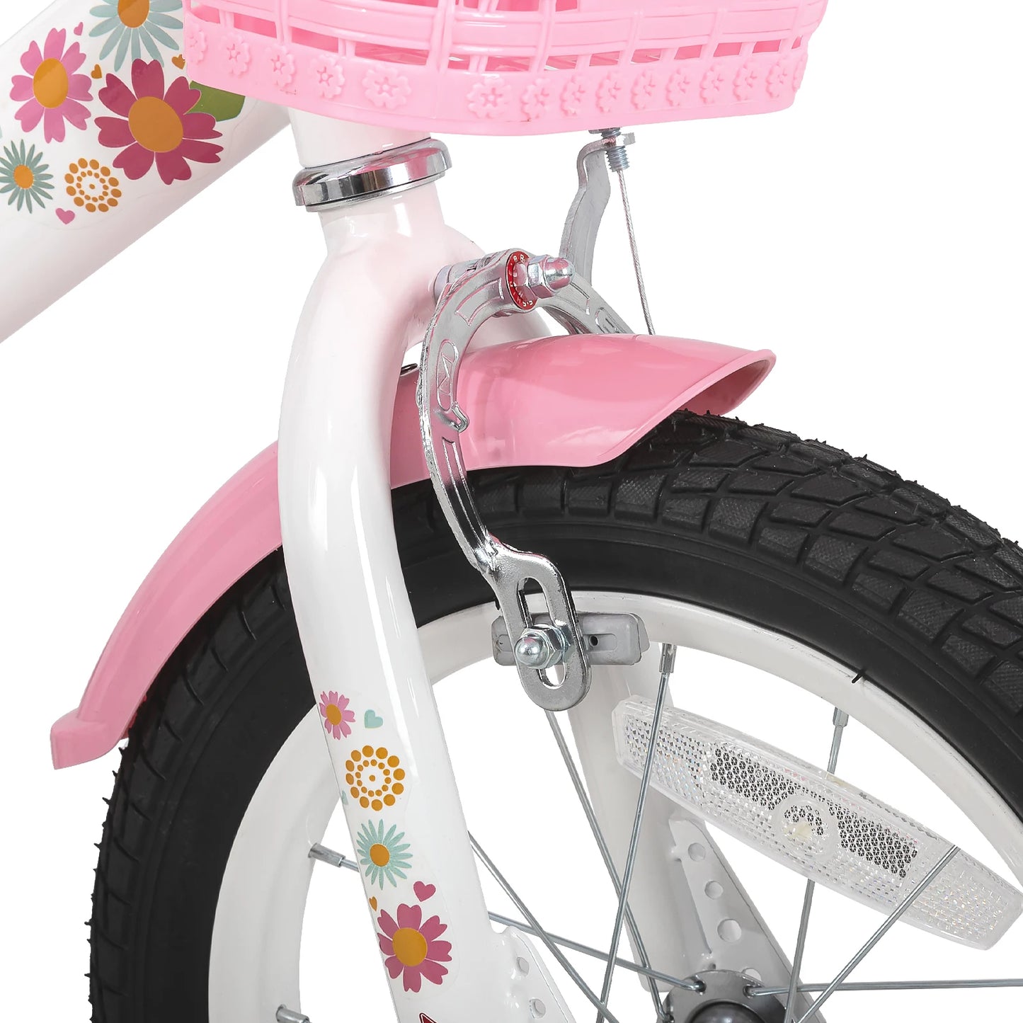 Kids Bike for Girls Ages 2-7 Years,  Bikes with Doll Bike Seat & Streamers,