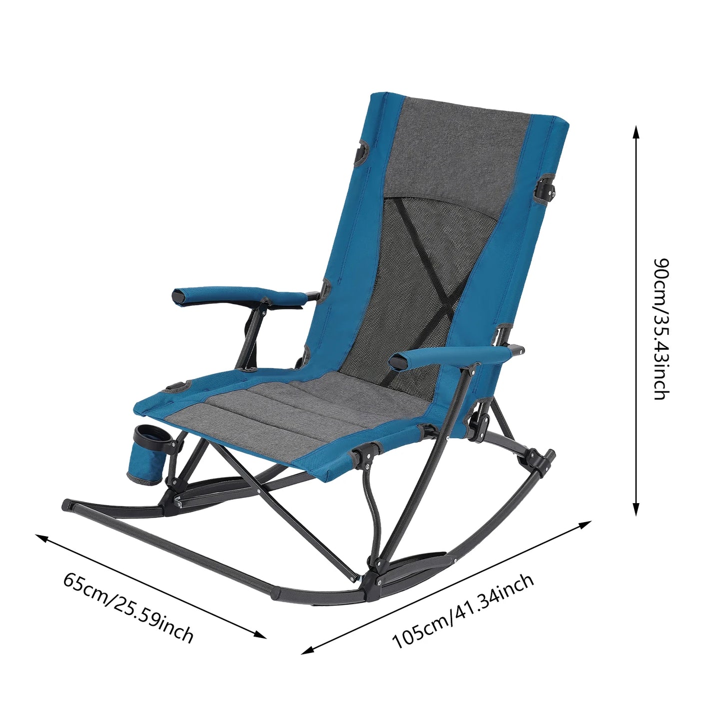 Foldable Rocking Camping Chair