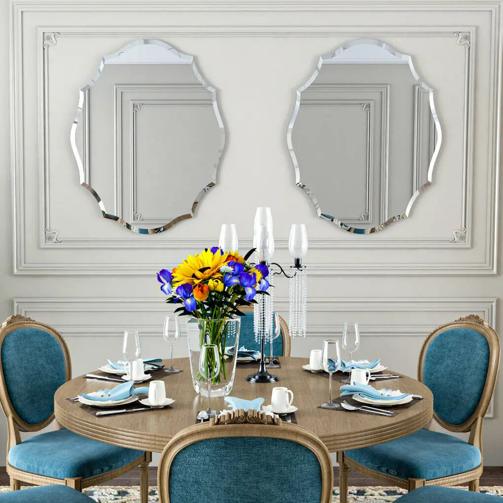 Frameless Wall Mirror Home Decorative Art Design