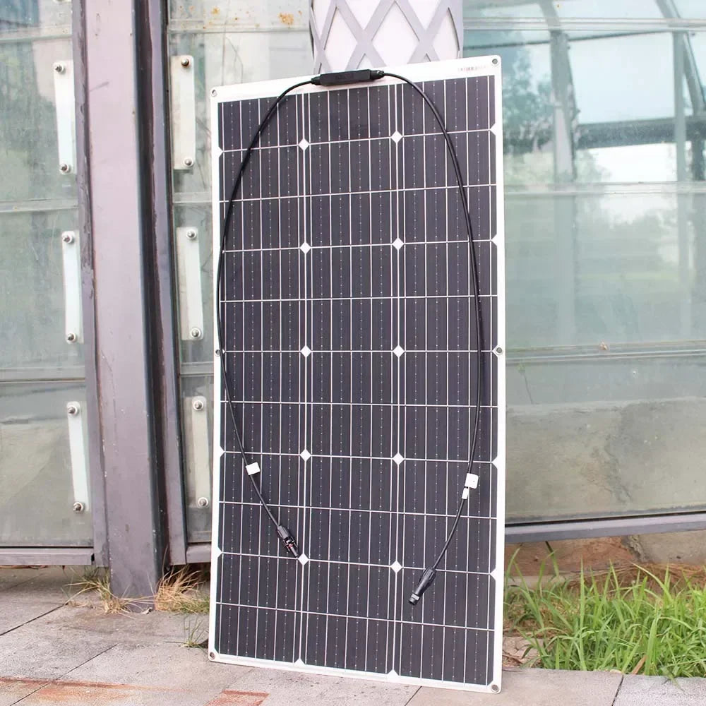 12V Flexible Solar Panel  Bendable Waterproof Monocrystalline