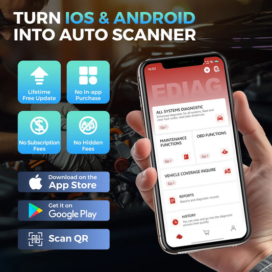 Car Diagnostic Tools All system 15 Resets Bi-directional Auto Scanner OBD2