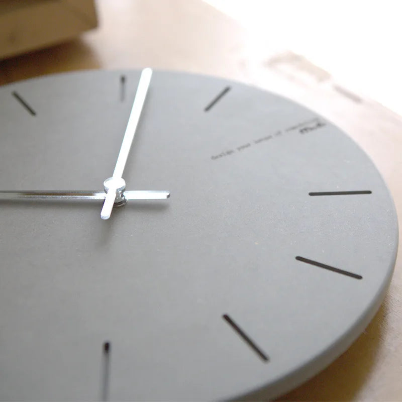 Quartz Wall Clock Mute Personality Hanging Watch Home Decor Kitchen Clocks