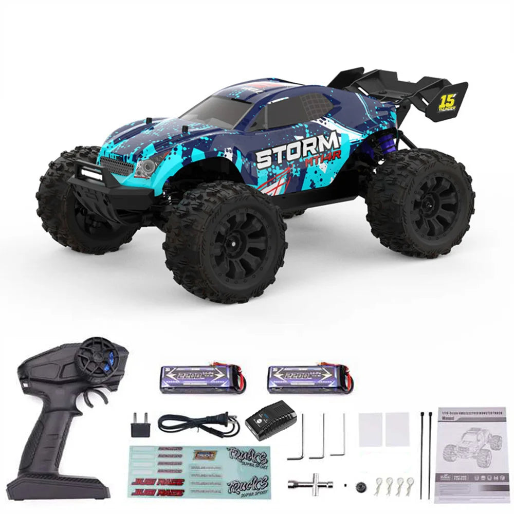 Brushless Motor 2.4G Remote Control 4WD   Off-road RC Trucks Toys