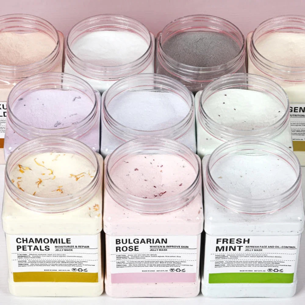 10PCS Jelly Mask Powder Wholesale 650G Professional Mask  Powder Beauty Salon