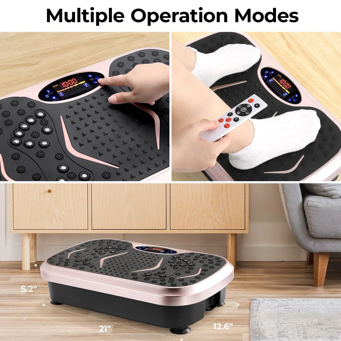 Vibration Plate Exercise Machine, Vibration Plate for Lymphatic Drainage,