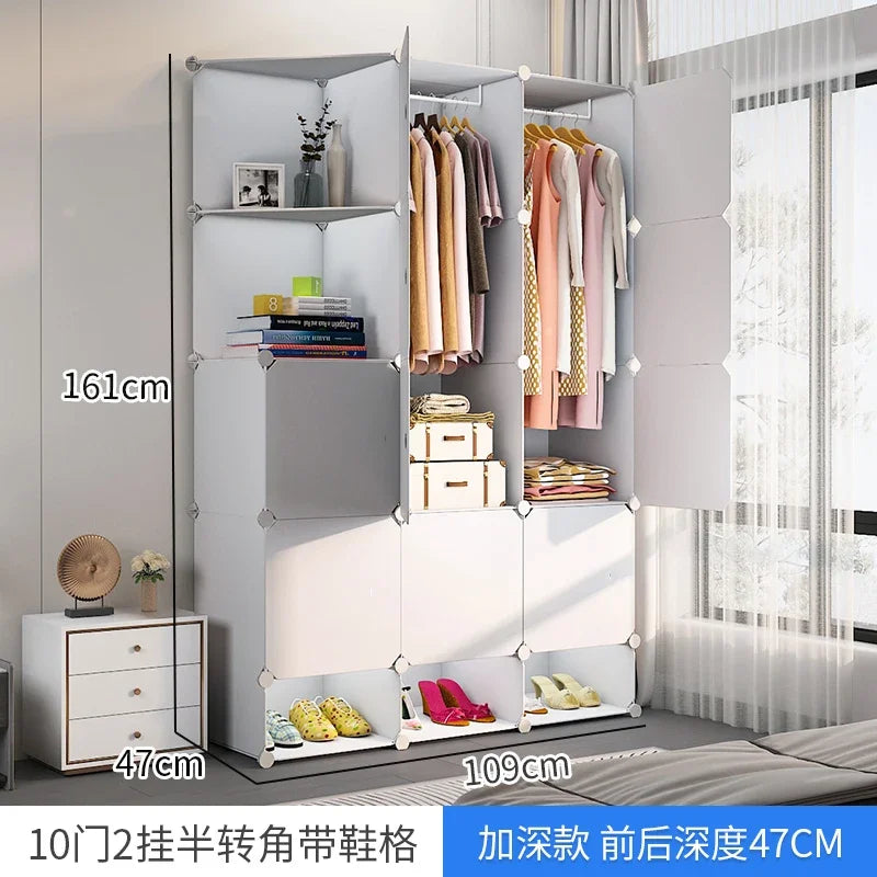Open Filing Wardrobe Storage Clothes