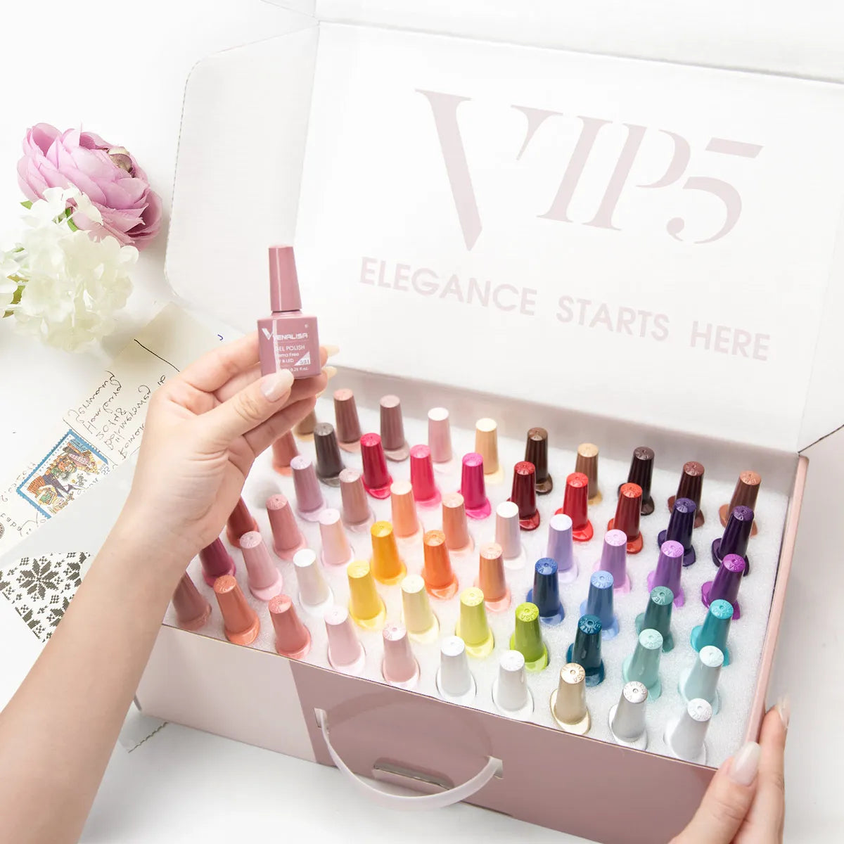 Gel Nail Polish Kit  Color Nail Manicure Soak  Nail Gel Varnish Set
