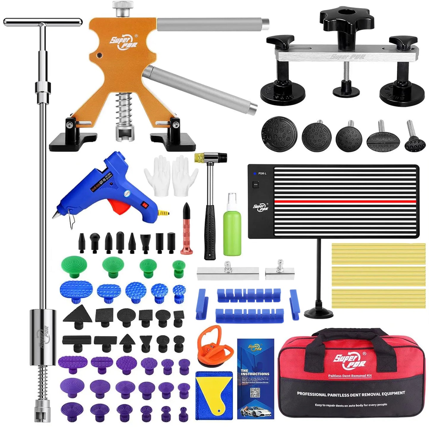 Paint Less Body Dent Removal Kits Car Dent Repair Tools