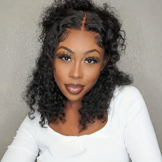 Short Bob Frontal Lace Wigs Human Hair