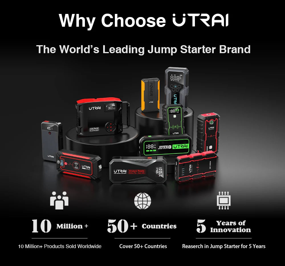 4 In 1 2000A Jump Starter Power Bank 16000mAh 150PSI Air Compressor