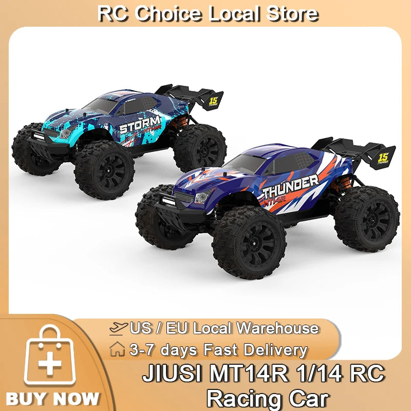 Brushless Motor 2.4G Remote Control 4WD   Off-road RC Trucks Toys