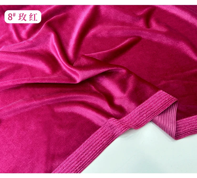 High Quality Elastic Velvet Korean Velvet Clothing Fabric