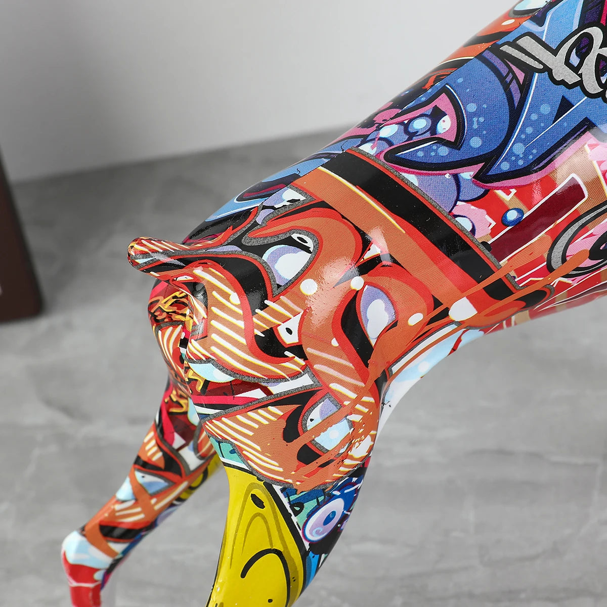 Color Doberman Dog Statue Decorations