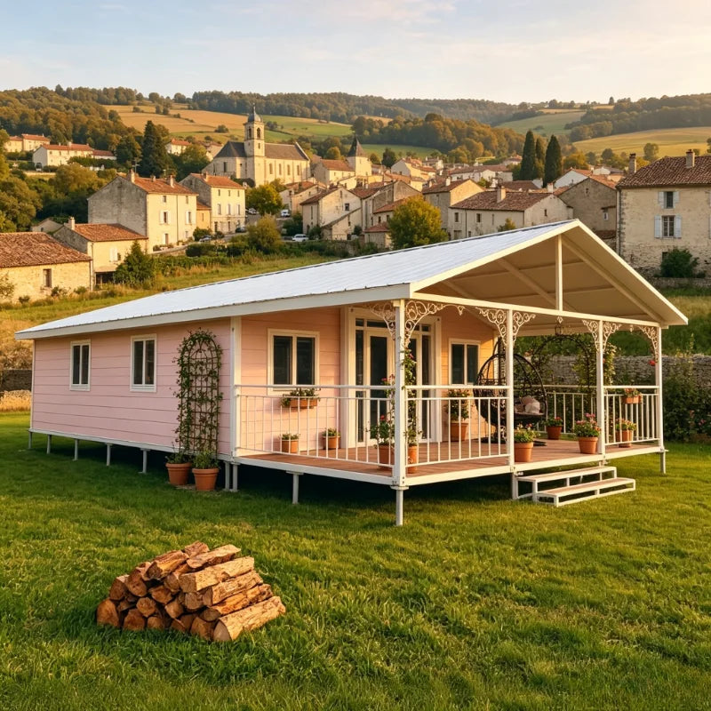 Prefab Houses Module Customized Outdoor Factory Container Home Foldable Tiny 2 3 4 Bedroom Living Container House 20Ft 40Ft