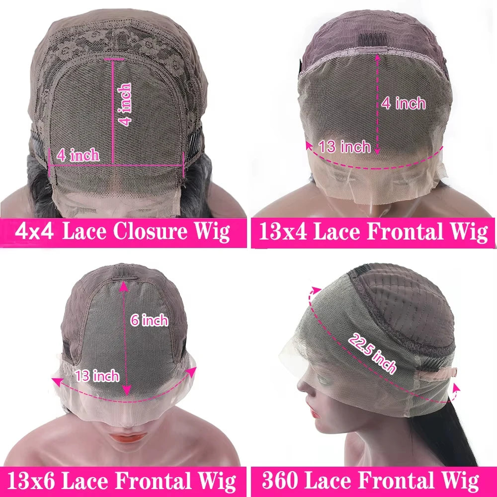 Chocolate Brown Curly  Lace Front Wigs