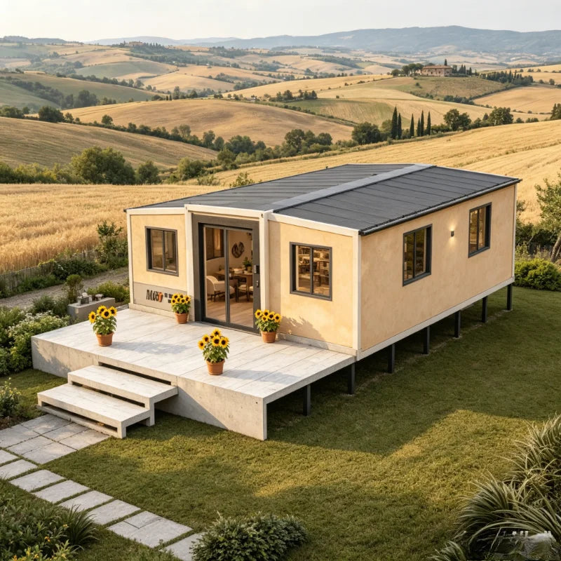 Customized Prefabricated Container House Modern Building Backyard Prefabricated Outdoor Garden Gym Room Studio Office Shed House