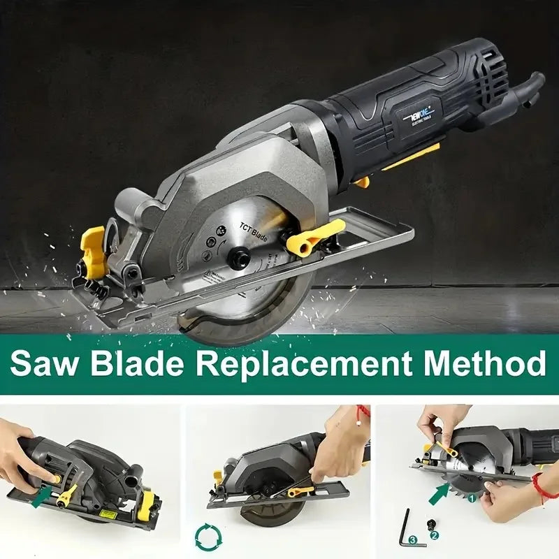 600W/705W Electric Power Tool Electric Mini Circular Saw With Laser