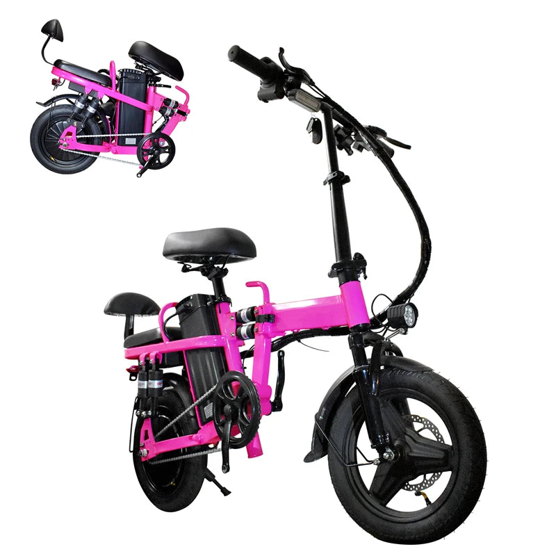 Electric Bike for Adults and Women 500W Motor 20MPH Commuter Folding