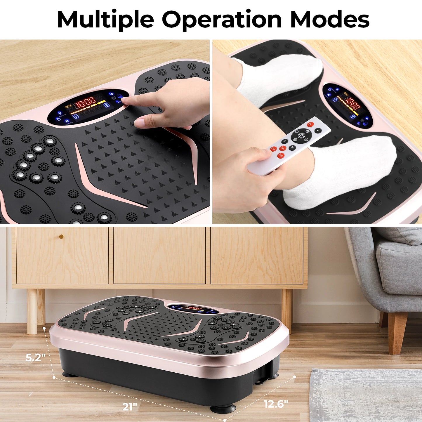 Vibration Plate Exercise Machine, Vibration Plate for Lymphatic Drainage,