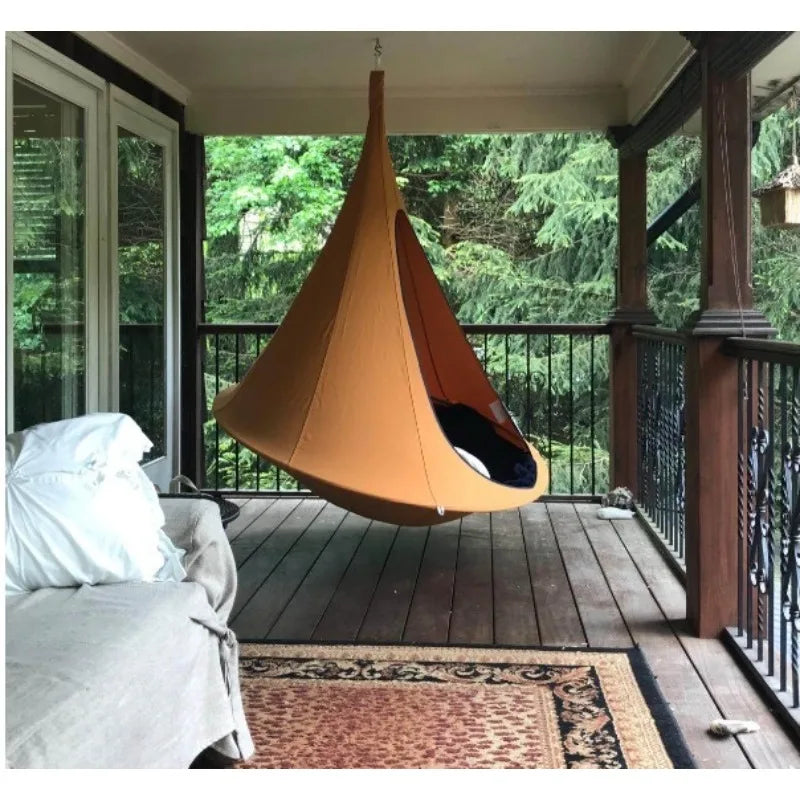Outdoor Indoor Courtyard Hammocks Swings Butterfly-shaped Hanging Chairs