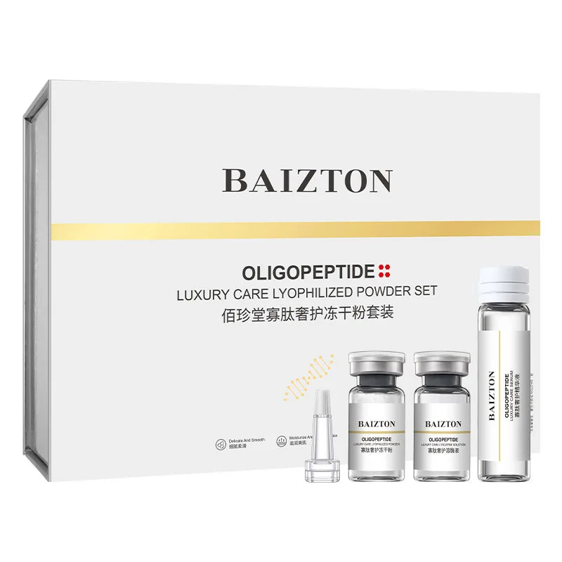 44PCS Lyophilized Powder Serum Sheep Placenta Oligopeptide Skin Care Set