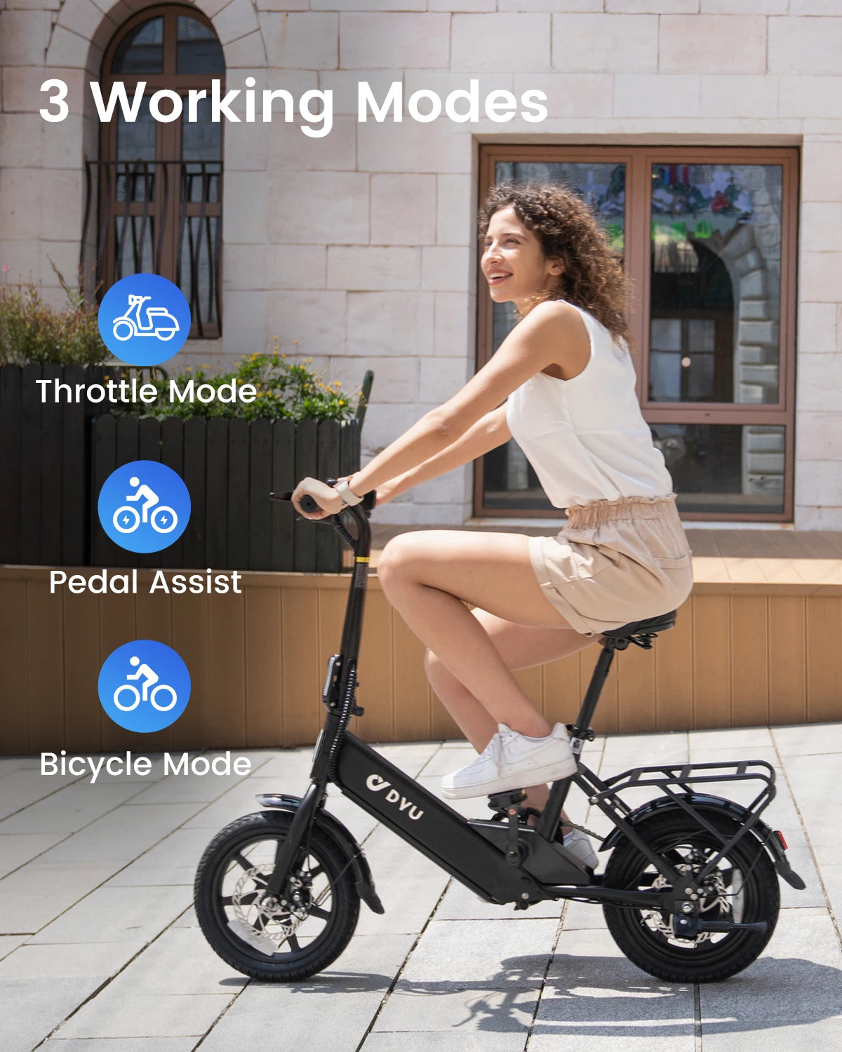 Electric Bicycle Peak 500W Motor 36V7.8AH Lithium Battery