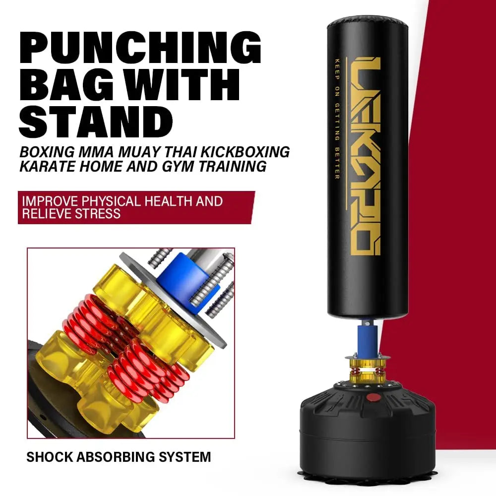 Boxing Column Tower Boxing Sandbag Standing Boxing Tower Punching Bag
