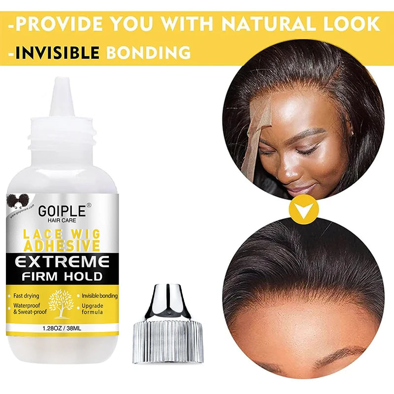Wig Installation Kit Waterproof Lace Wig Glue for Lace front Wigs