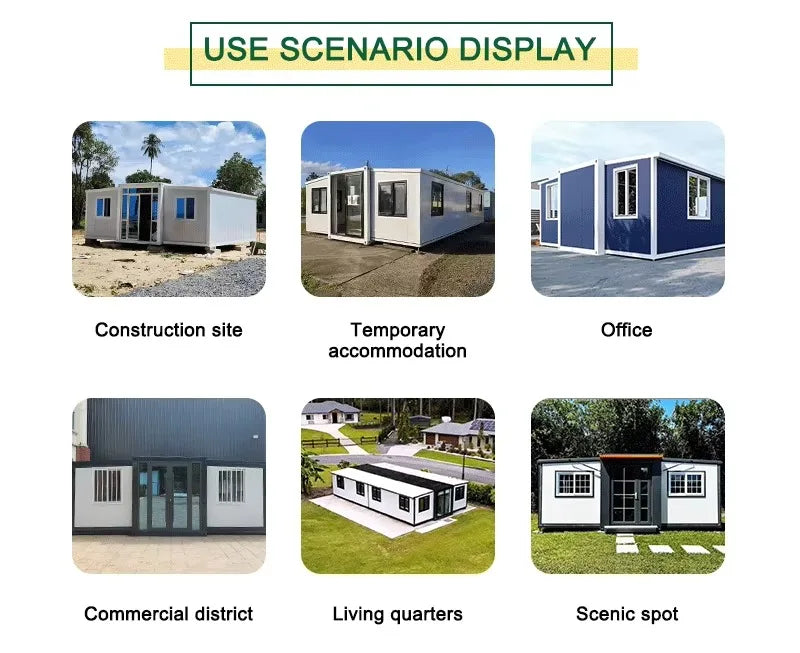 Customized Prefabricated Container House Modern Building Backyard Prefabricated Outdoor Garden Gym Room Studio Office Shed House