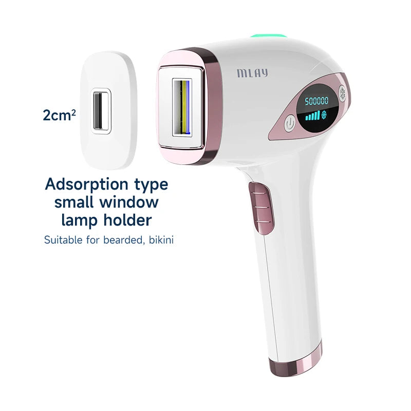 Laser Handheld Hair Removal Machine Ice Cool Permanent Face & Body