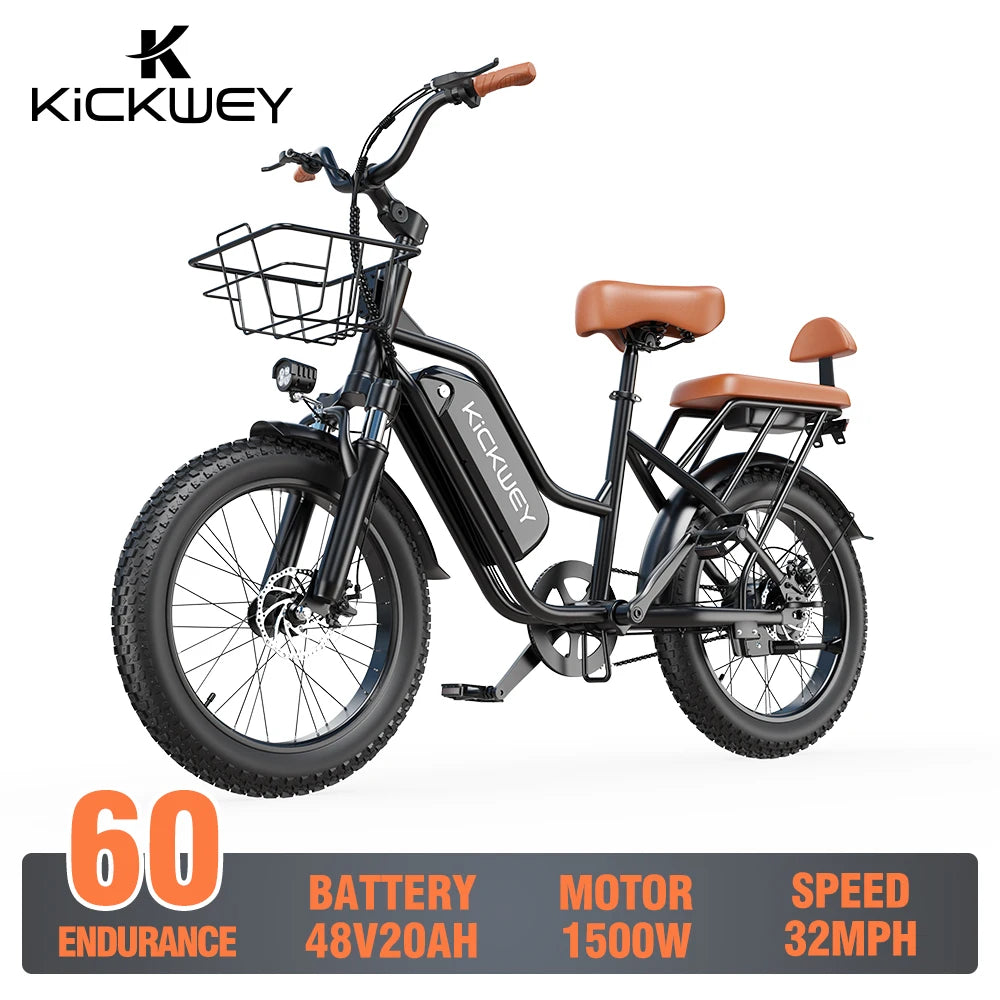 Electric Bike for Adults Up to 50 Miles 32MPH Electric Mountain Bike