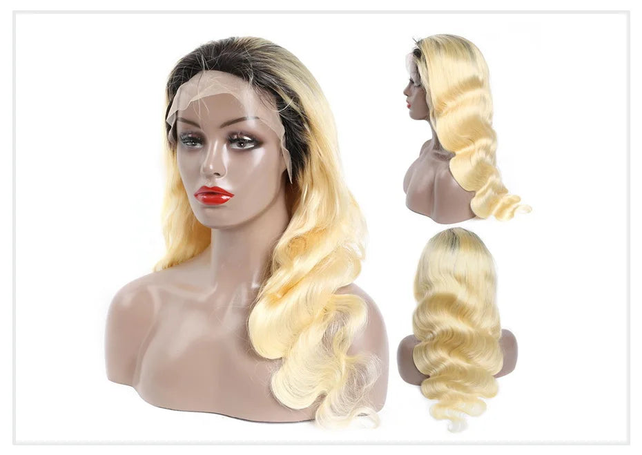 13x6 Lace Frontal Wig Brazilian Straight Full Lace Human Hair Wig
