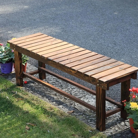 35.4'' Outdoor Garden Benches Weatherproof Patio Bench