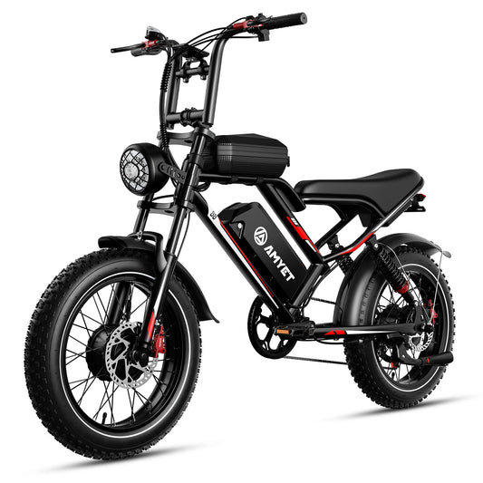 S8 Adults Electric Bike For Men  Motor 2000W Dual Bicycle 48V Battery 20"Bikes