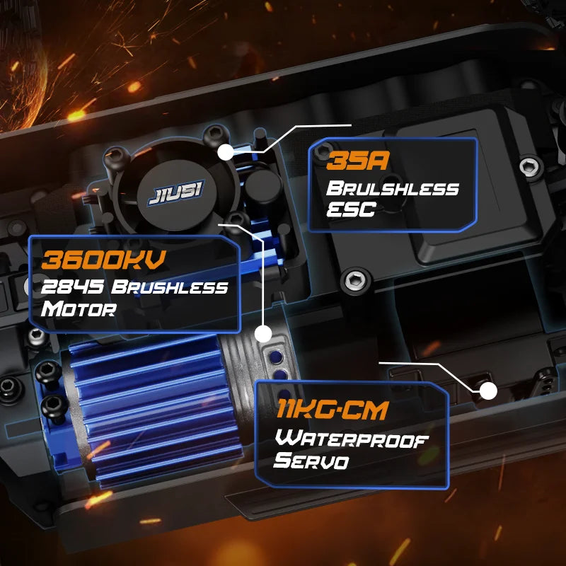 Remote Control Racing Car High Speed Off-road RC Truck
