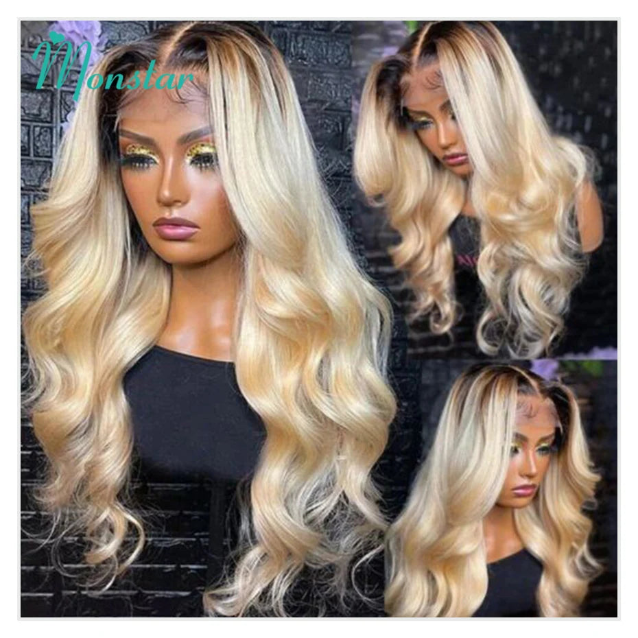 13x6 Lace Frontal Wig Brazilian Straight Full Lace Human Hair Wig