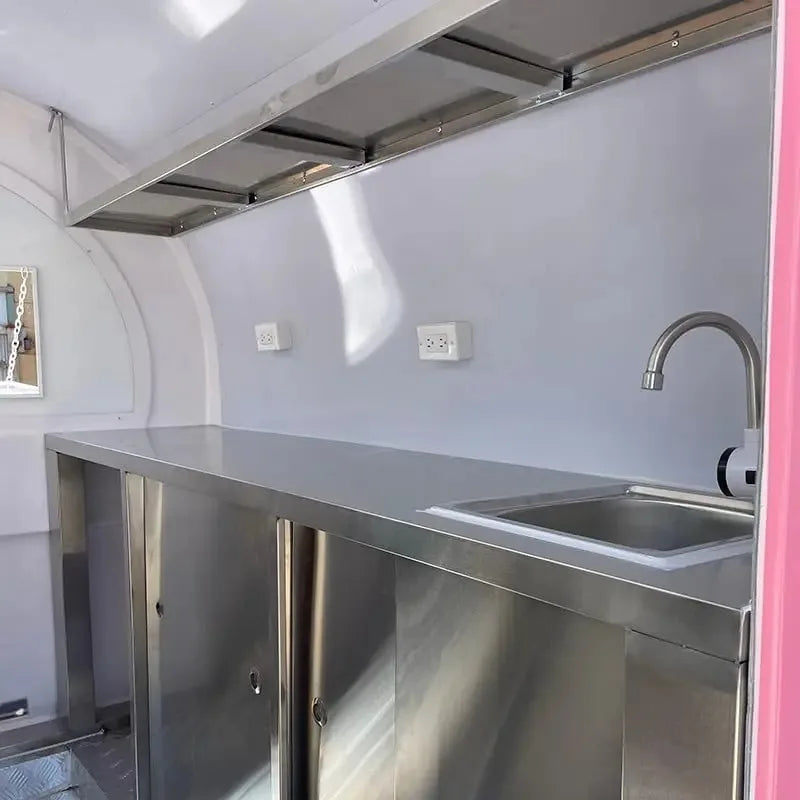 Mobile Food Truck Trailer Customized Mobile Food Truck Trailer Customized Trailer Street Food Cart Mobile Kitchen for Business OEM/ODM