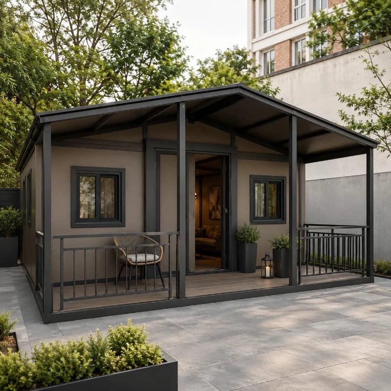 Container Shelter Foldable Prefabricated House for Camp Office Staff Accommodation and Guest Room Customized